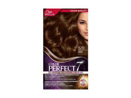 124671 wella color perfect7 5 0 svetla hneda