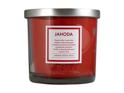 Q Home svíčka 395g jahoda