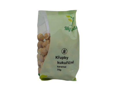 Křupky kukuřičné 70g karamelové