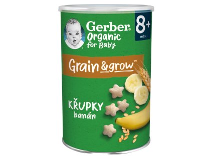 GERBER Organic křupky 35g banán