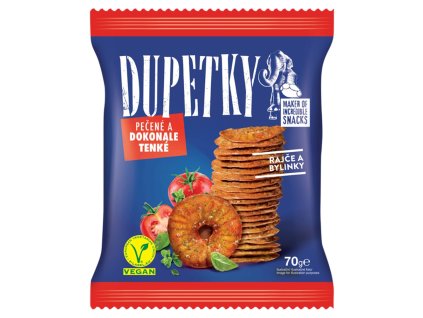 Dupetky rajče a bylinky 70g