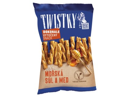TWISTKY 160g mořská sůl a med