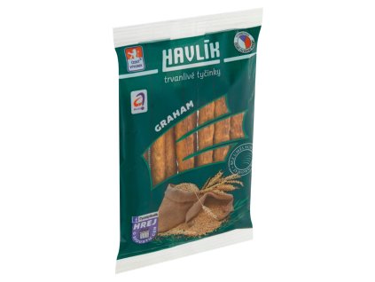 Havlík tyčinky sýr a sůl 90g Graham
