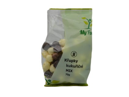 Křupky kukuřičné 70g mix jogurt-čoko