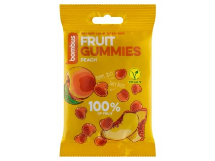 BOMBUS FRUIT GUMMIES 35g PEACH
