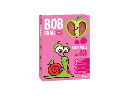 Šnek BOB pochoutka 60g jablko-malina