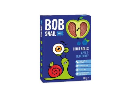 Šnek BOB pochoutka 60g jablko-borůvka