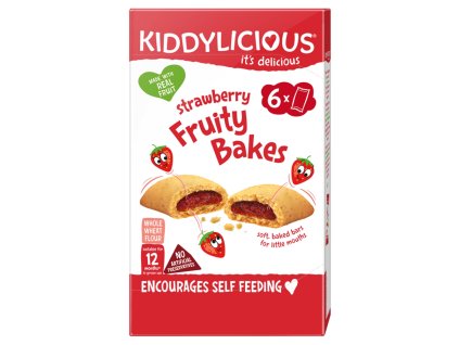 Kiddylicious koláčky (6x22g/kra) jahoda