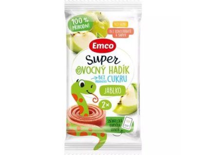EMCO Super ovocný hadík 20g jablko