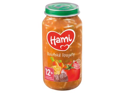 Hami menu 250g boloňské špagety 12m+