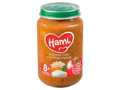 Hami menu 200g rizoto s treskou 8m+
