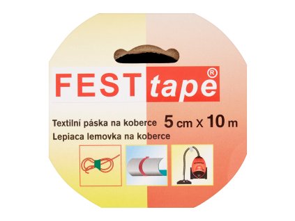 Páska kobercová 50mmx10m textil.mix bar.