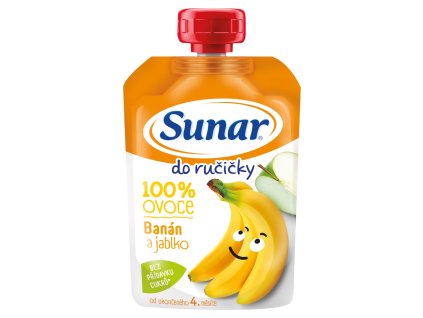 Sunar do ručičky 100g banán 4m+