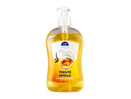 Tip Line tek.mýdlo 500ml pumpa broskev