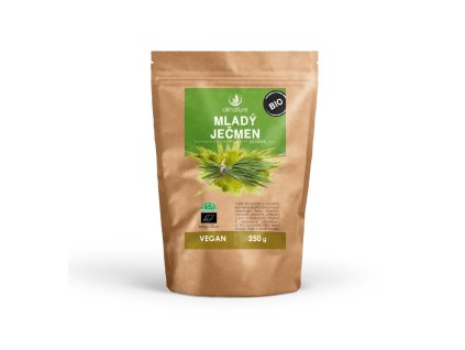 Allnature mladý ječmen prášek 250g BIO