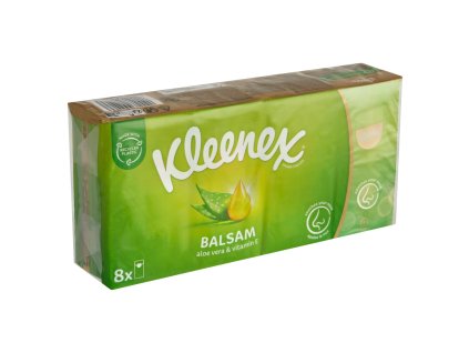 Kleenex kapesník (8x10ks/fol) Balsam