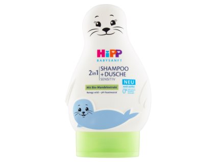 Hipp šampon 200ml vlasy&tělo Babysanft