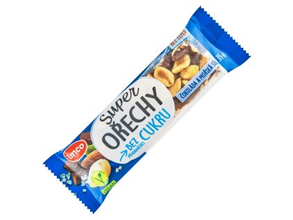 Emco tyčinka 35g čokoláda a mořská sůl