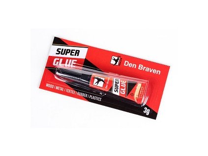 Den Braven Super Glue 3g transparentní