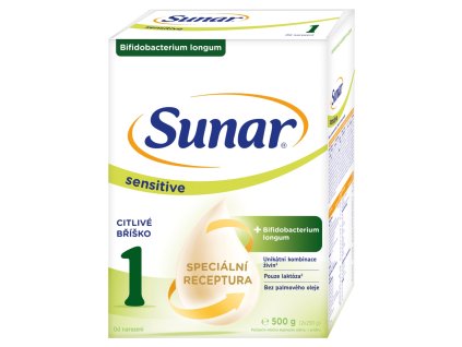 Sunar Sensitive 500g  1 0m+