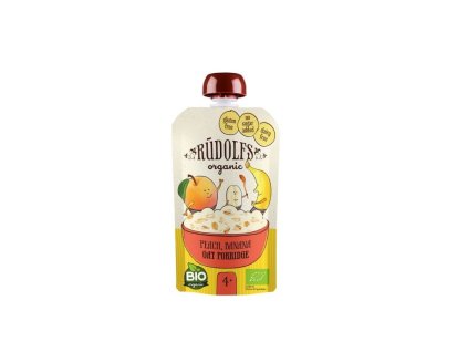 Rudolfs BIO kapsička 110g brosk oves 4m+