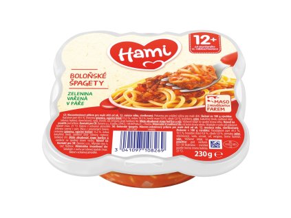 Hami menu 230g boloňské špagety 12m+