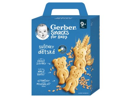 Nestlé/Gerber baby sušenky 180g   9m+