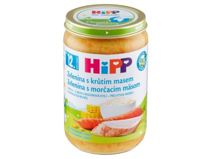 HiPP menu 220g krůtí zelenina 12m+