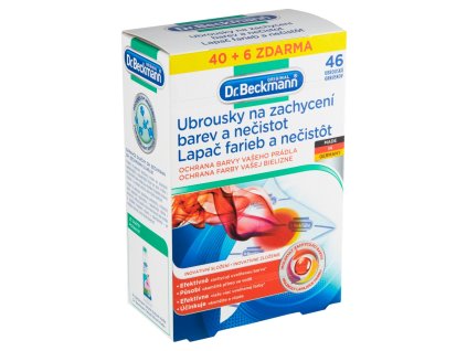 Dr.Beckmann ubrousky barva/nečis40ks+6ks