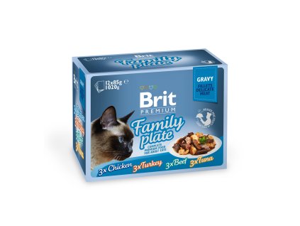 Brit Premium fam kapsa(12x85g/kra) gravy
