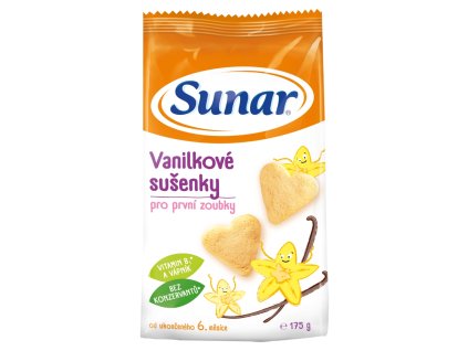 Sunar vanilkové sušenky 175g