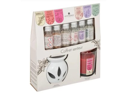 ATMOSPHERA sada vonných olejů s aroma lampou 10 ml (8 ks)