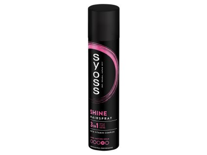 Syoss lak na vlasy 300ml shine&hold