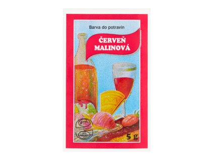 Barva potravin 5g prášková malinová