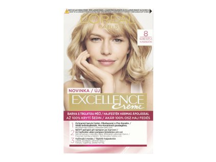 Excellence creme 8 blond světlá