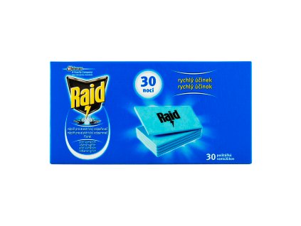 Raid polštářek (30ks/kra) suchý