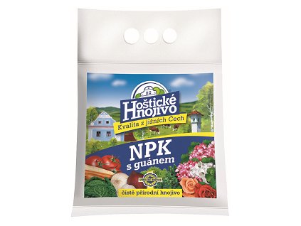 Hoštické hnojivo NPK 2,5kg s guánem