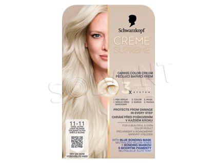 Creme Supreme 11-11 Chlad ultra sv blond
