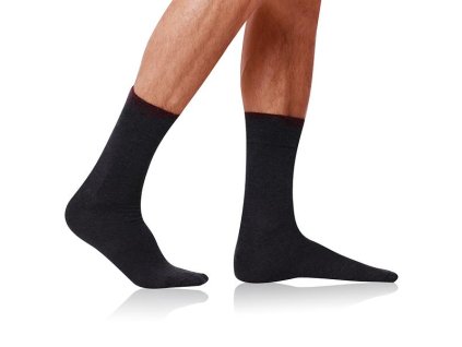 COTTON MAXX MEN SOCKS - Pánské bavlněné ponožky - šedá 39 - 42