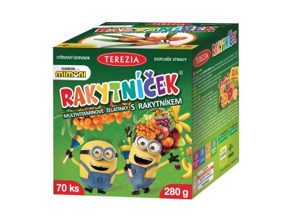 RAKYTNÍČEK želatinky Mimoni (70ks/kra)