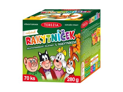 RAKYTNÍČEK želatinky ORIGINÁL(70ks/kra)