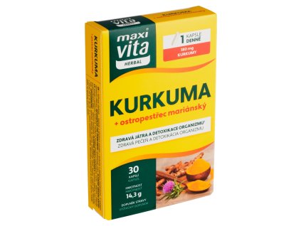 Maxi Vita Herbal Kurkuma (30cps/kra)