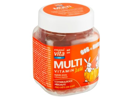 Maxi Vita Kids multivitam želé(40ks/kra)