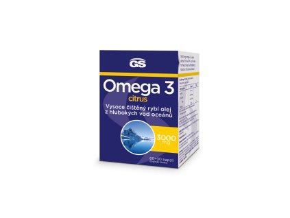 GS Omega 3 (60+30cps/kra) Citrus
