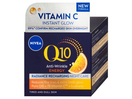 Nivea Q10 noční krém 50ml Energy