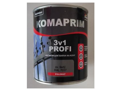 KOMAPRIM 3v1 0,75l RAL7037 sv šedý