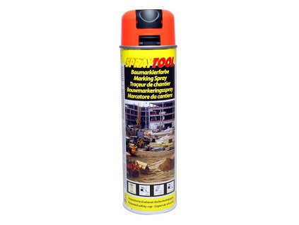 SprayTool značkovací 500ml neon oranž