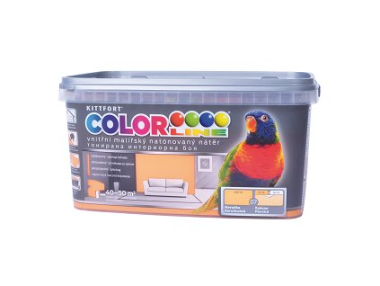 Colorline 4kg barevný meruňka 07