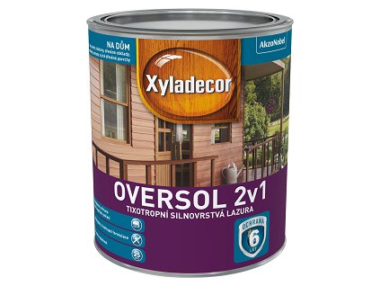 Xyladecor Oversol 5l bílý krycí