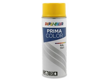 PRIMA sprej 500ml RAL 1021 žlutá lesk